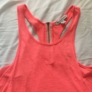 Pink crossed back top